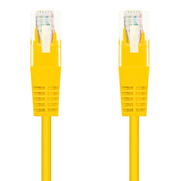 Nanocable Cable de Red CAT.6 UTP AWG24 Amarillo 30 cm Nanocable Cable de Red CAT.6 UTP AWG24 Amarillo 30 cm